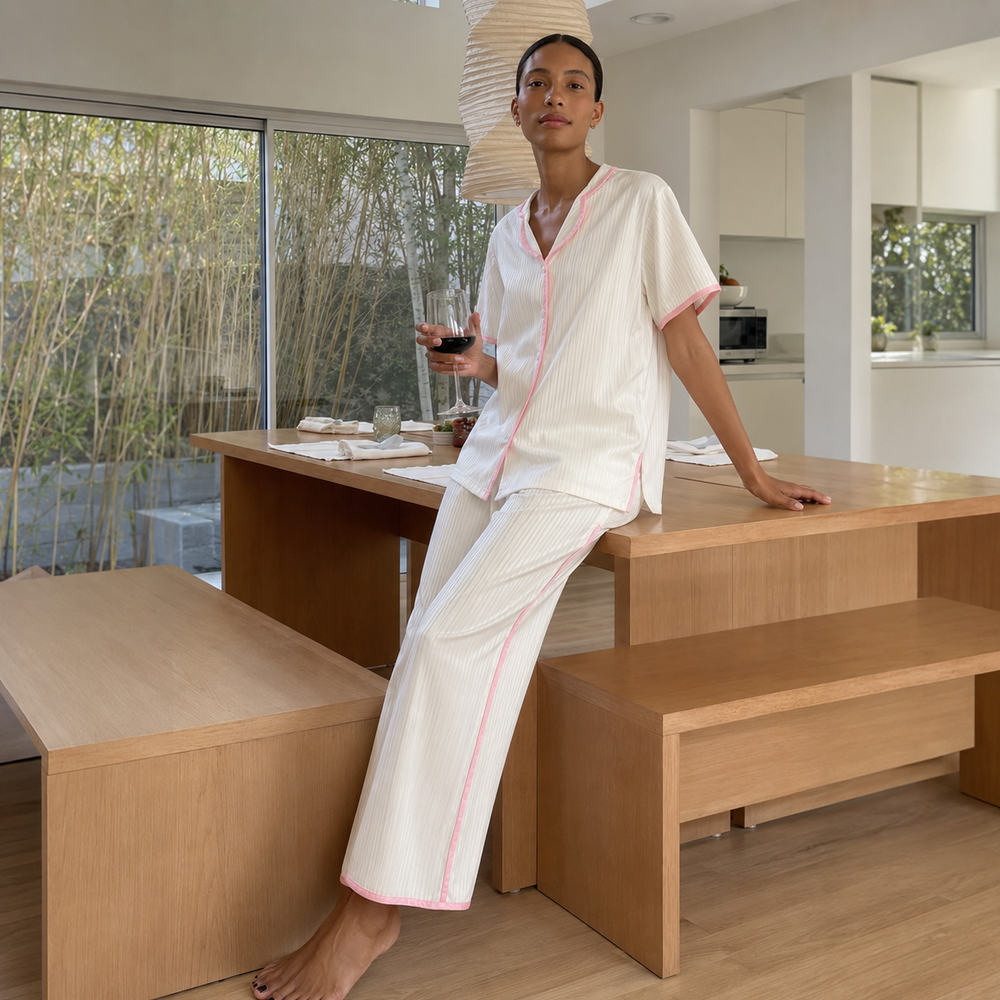 Pijama Mujer Camisa Y Pantalón SOFT
