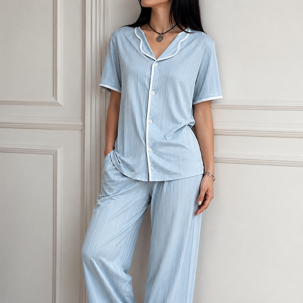 Pijama Mujer Camisa Y Pantalón SOFT