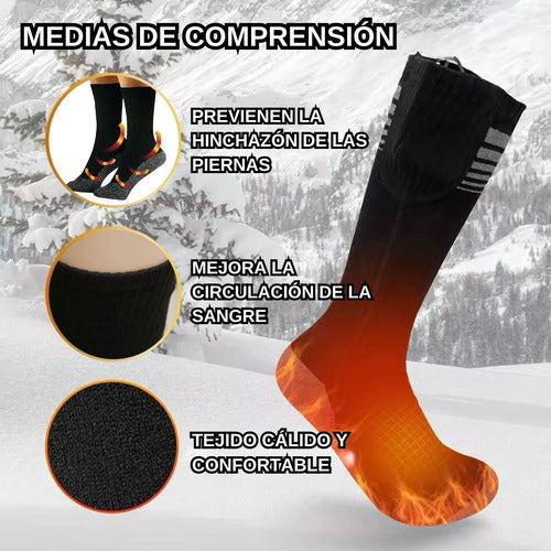 Medias De Compresión Varices Y Descanso X2