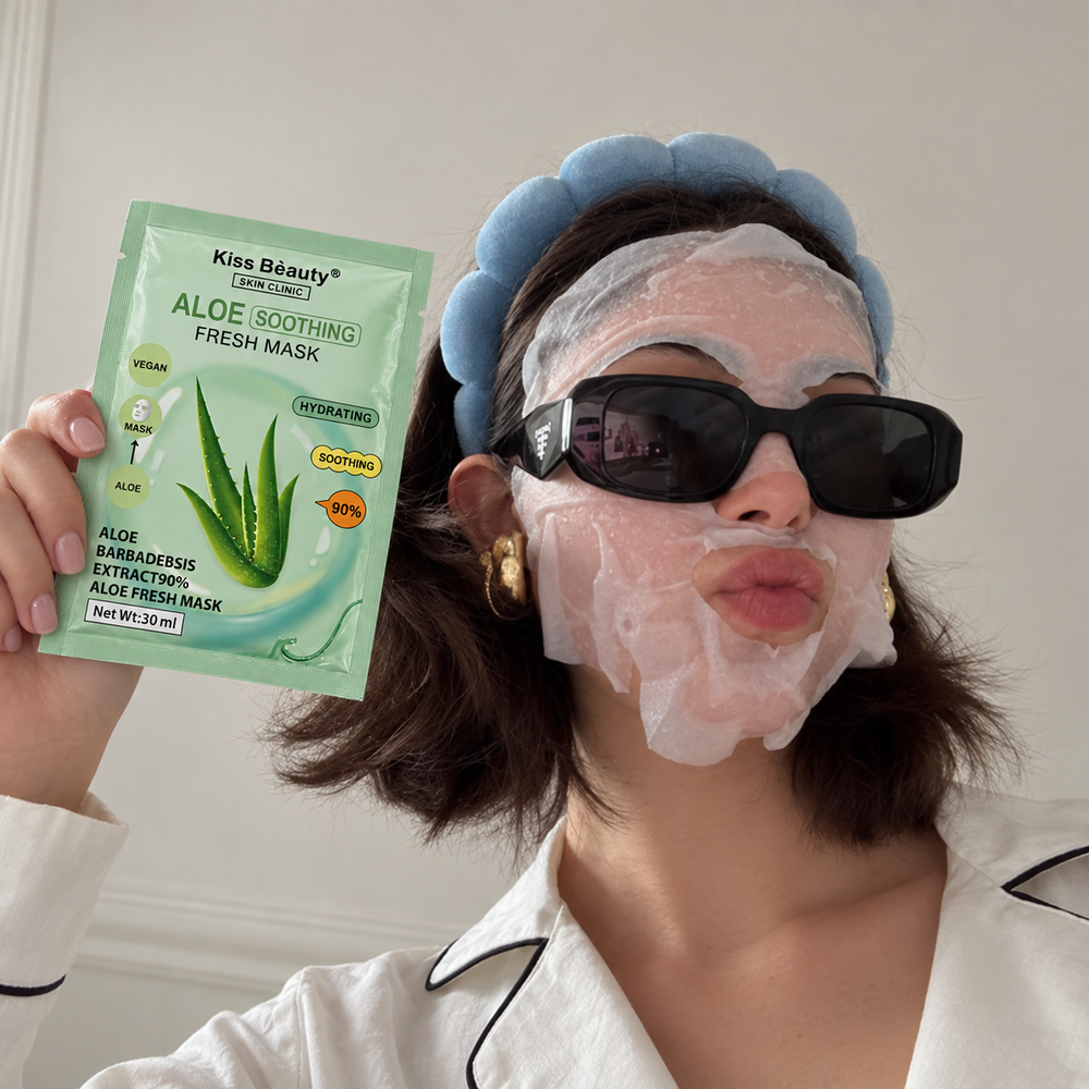 Mascarilla Facial Aloe Vera Soothing Hidrata 30ml Original