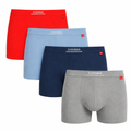 Pack Boxer Calzoncillo Algodón Hombre Morley Premium X4