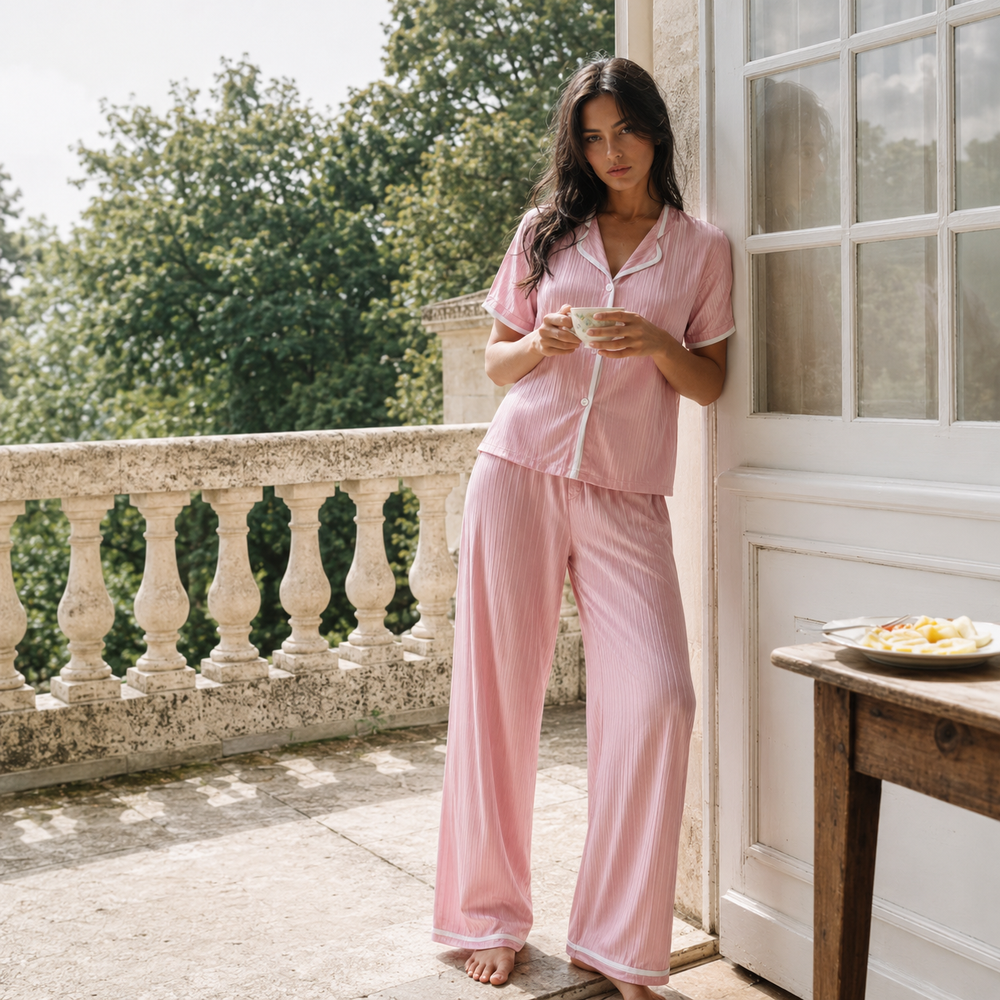 Pijama Mujer Camisa Y Pantalón SOFT