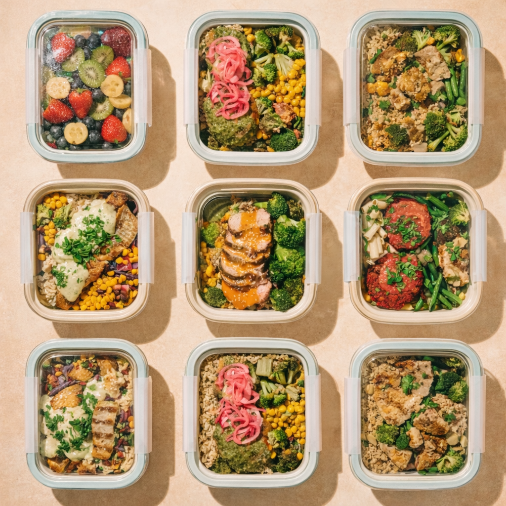 Recipiente Set Hermético de Vidrio