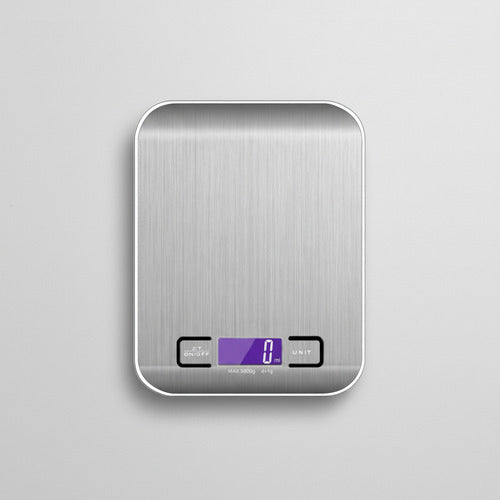 Balanza Cocina Digital Precisión Repostería 1g A 10kg Plateado 10 Kg