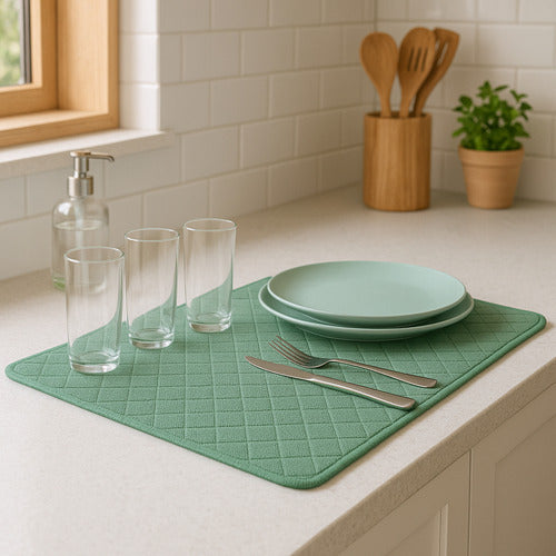 Paño Seca Platos Repasador Ultra Absorbente Set X2