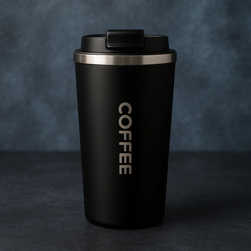 Vaso Térmico Para Café 510ml Portátil - Antiderrames Premium
