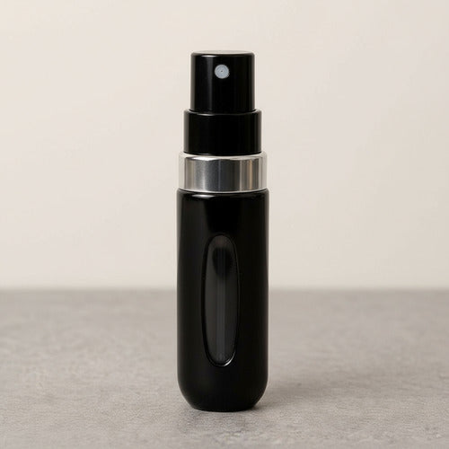 Atomizador De Perfume Recargable Mini Botella 5ml Portátil Negro