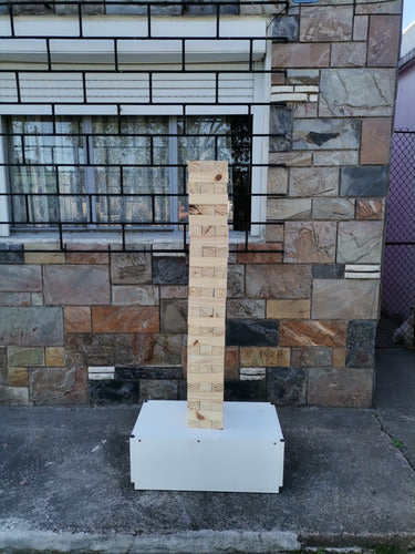 Jenga Gigante Pasalo Chevere Para Fiestas Y Eventos