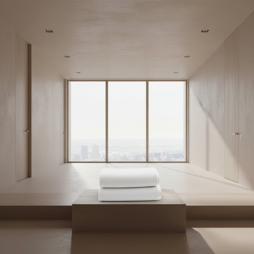 Juego De Toalla Blancas 100% Algodón Muy Suaves Alta Calidad Blanco Lisa