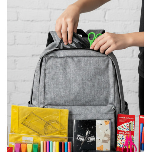 Set Escolar Completo Con Mochila Útiles Escolares Cuadernola
