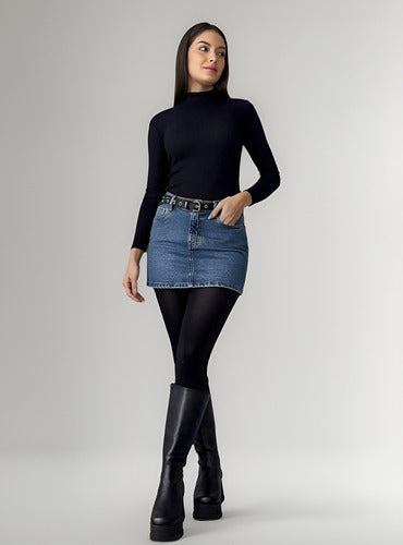 Medias Can Can Negras De Mujer Invierno Súper Cómodas Negro Liso S/m