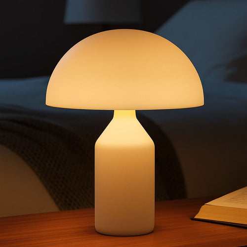 Lámpara Interior Mesa De Luz Táctil Colores Inalámbrica Varios Colores Blanco