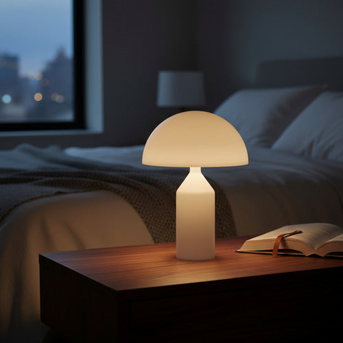 Lámpara Interior Mesa De Luz Táctil Colores Inalámbrica Varios Colores Blanco