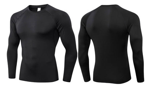 Camiseta Térmica Deportiva Ideal Invierno Hot Max