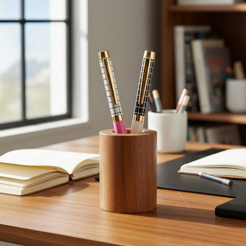 Set Bolígrafo Lapicera + Estuche Fw Classic Tinta Azul X2 Dorado Azul