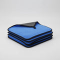 Kit Paño Toalla Microfibra Alta Absorción Secado Rapido X3 Azul