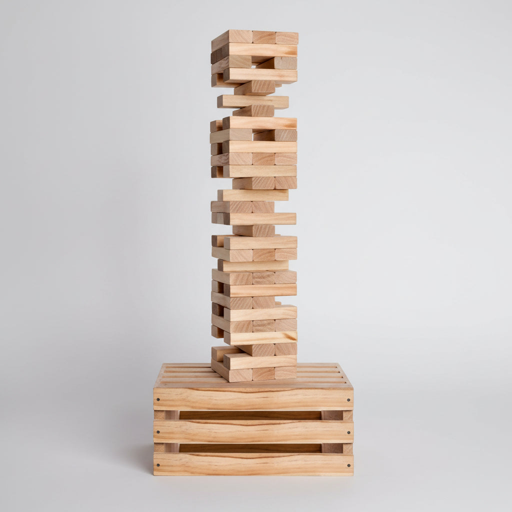 Jenga Gigante Pasalo Chevere Para Fiestas Y Eventos