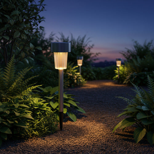 Luz Exterior Estaca De Luz Jardin Led Solar