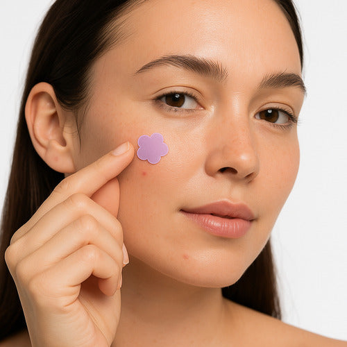 Parche Para Acné Granos Con Ácido Salicílico 36 Pcs Flores Acneica Día/noche