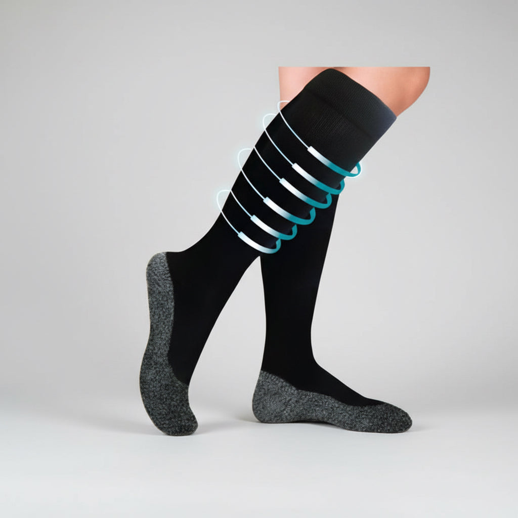 Pack Medias De Compresión Varices Y Descanso X2 Unico