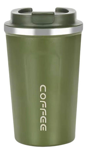 Vaso Térmico Para Café 510ml Portátil - Antiderrames Premium