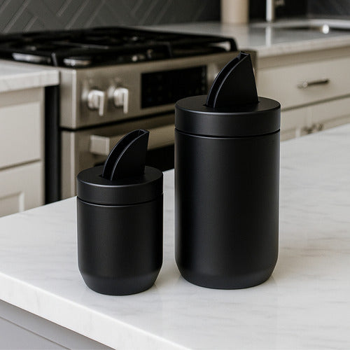 Set Yerberas Acero Inoxidable Con Pico Vertedor Para Mate X2