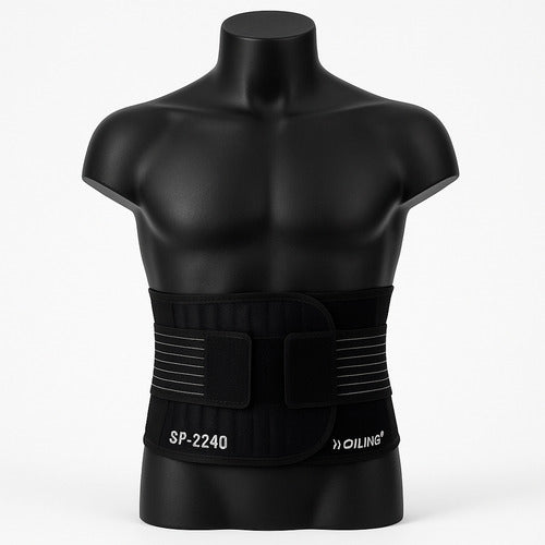 Faja Cintura Lumbar Corrector De Postura Ideal Trabajo Tamaño Universal