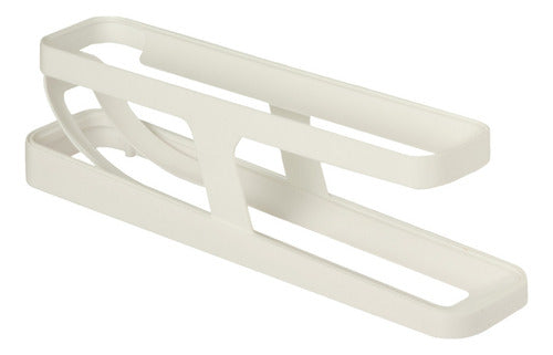 Huevera Organizador Dispensador De Huevos Para 14 Unidades Blanco