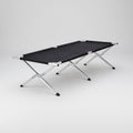 Catre De Aluminio Plegable Calidad Superior Camping Negro