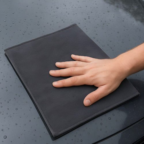 Microfibra Paño Auto Alta Absorción Profesional X3 Kit Multicolor