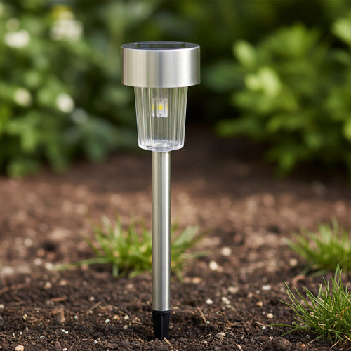 Luz Exterior Estaca De Luz Jardin Led Solar