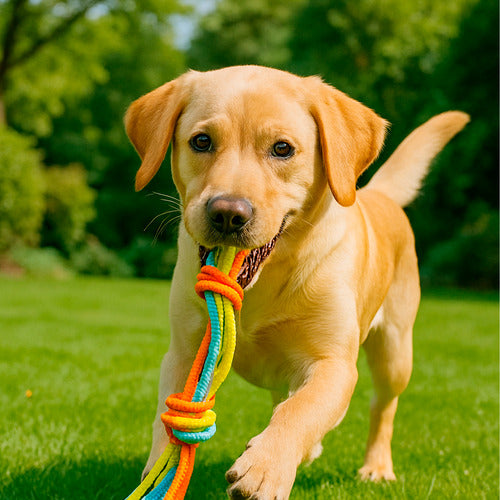Juguete Para Mascotas Perro Cuerda Premium