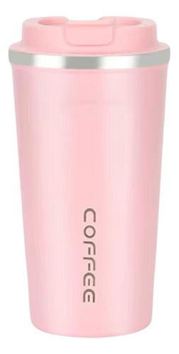 Vaso Térmico Para Café 510ml Portátil - Antiderrames Premium