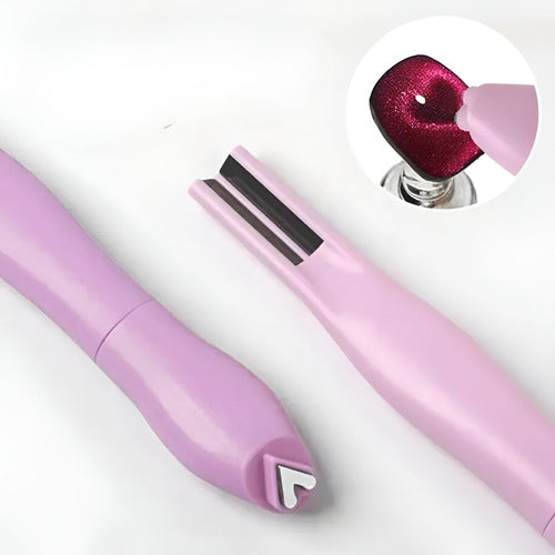 Imán Uñas 3 En 1 Efecto Ojo De Gato Nail Art Profesional