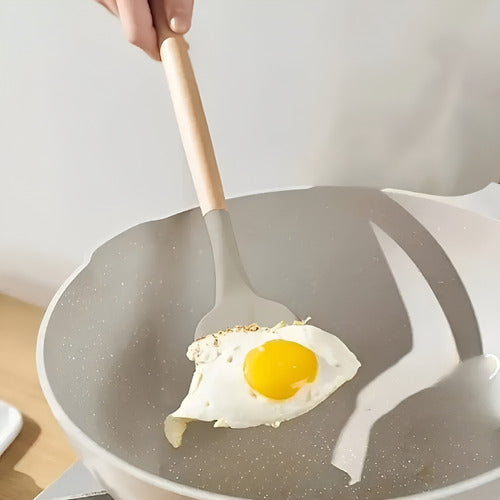 Juego Kit De Menage 12 Piezas Utensilios De Cocina Silicona