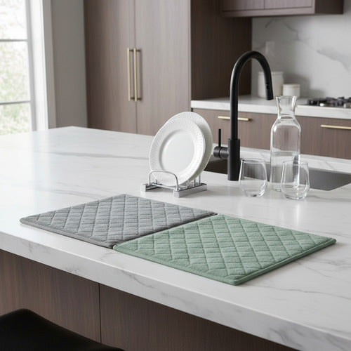 Paño Seca Platos Repasador Ultra Absorbente Set X2