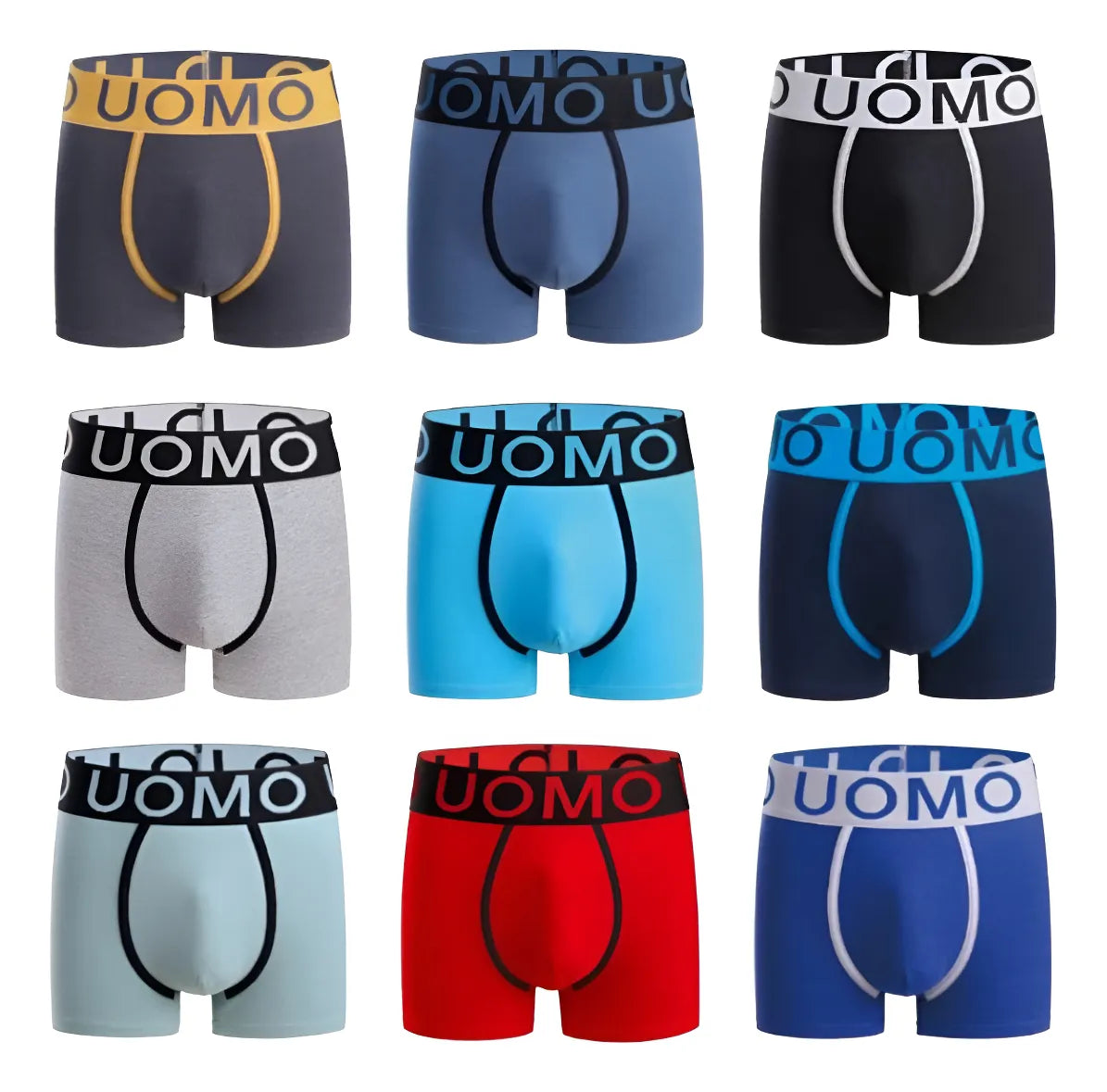Pack Boxer Algodón Hombre Premium Varios Colores Surtidos X6