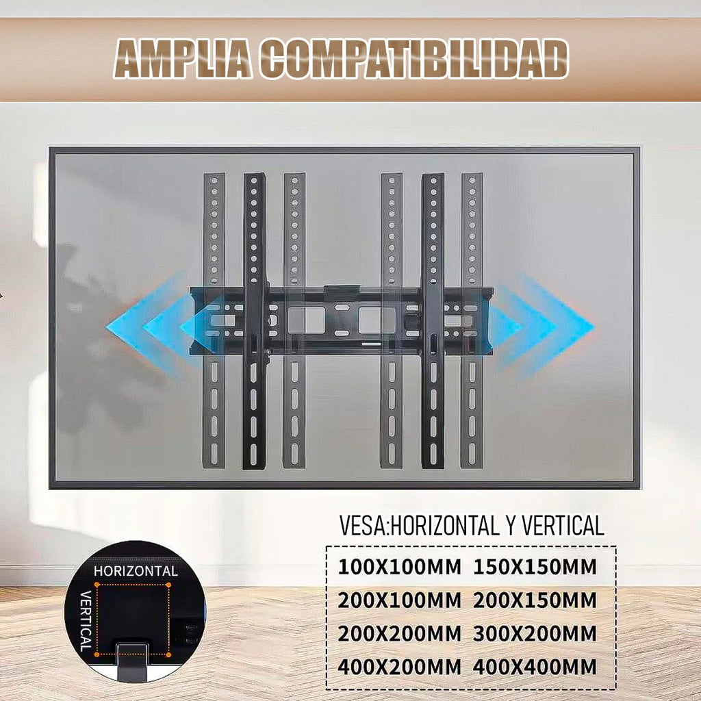 Soporte TV Pared Inclinable Arcashopping Para Televisores 32-55 Pul