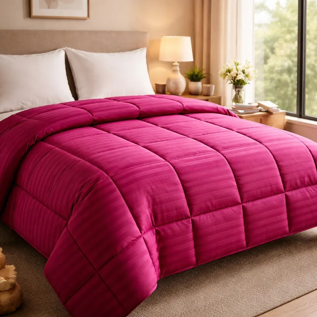 Cubrecama Acolchado Fucsia 2 Plazas